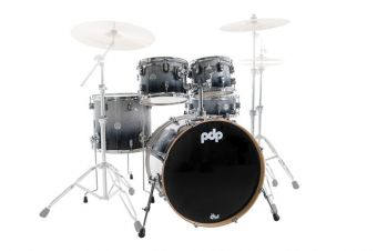 Shell set Concept Maple Red to Black Sparkle