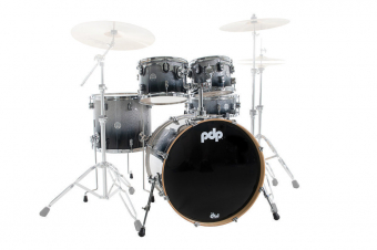 Shell set Concept Maple Silver to Black Sparkle
