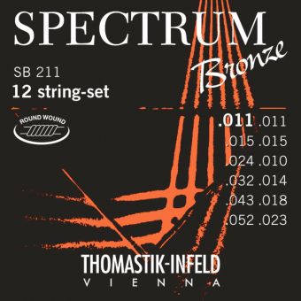 Struny pro Akustickou kytaru Spectrum Bronze Series