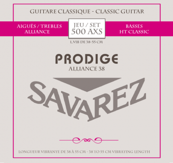 Savarez Struny pro Klasickou kytaru Prodige 38 1/8-3/4 velikost