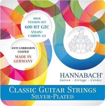 Hannabach Struny pro Klasickou kytaru 600 G3C  G3 CARBON