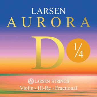 Aurora Struny pro housle  D 1/4 Medium