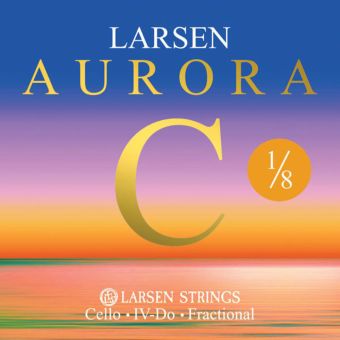 Struny pro Cello Larsen Aurora  C 1/8 Medium