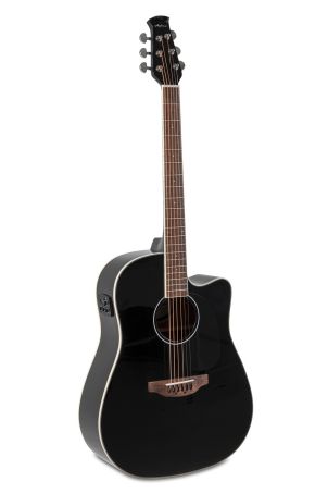 E – akustická kytara Wood Classics AED96-5HG Black Gloss Electro  Černý vysoký lesk AED96-5HG
