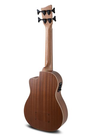 E-akustické Ukebass Manoa Kaleo K-BS-CE  E-A Ukebass Sapelli matt