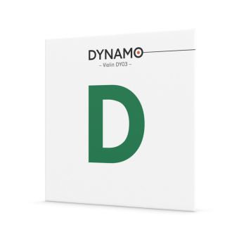 Struny pro housle Dynamo  D syntetika/hliník DY03