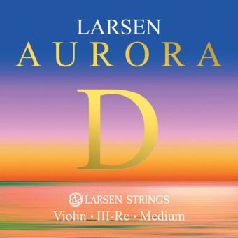 Aurora Struny pro housle  D Alu 4/4 Medium