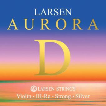 Aurora Struny pro housle  D Silver 4/4 Strong