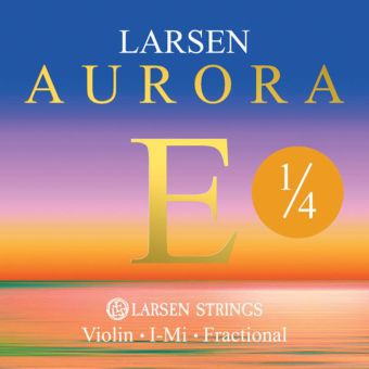 Aurora Struny pro housle  E 1/4 ball end Medium