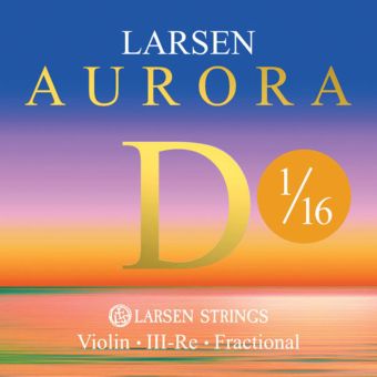 Aurora Struny pro housle  D 1/16 Medium