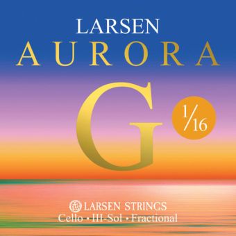 Struny pro Cello Larsen Aurora  G 1/16 Medium