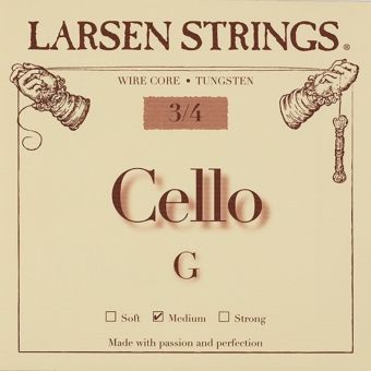 Struny pro Cello Malé velikosti  G 3/4