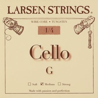 Struny pro Cello Malé velikosti  G 1/4