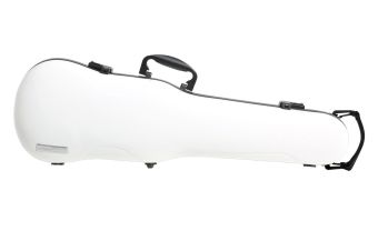 Tvarové pouzdro pro housle Air 1.7  Bílá - vysoký lesk Včetně boční rukojeti