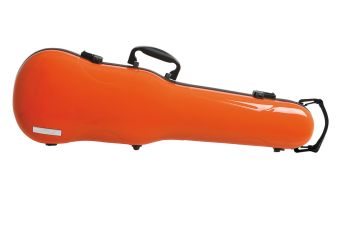 Tvarové pouzdro pro housle Air 1.7  Oranžová barva, vysoký lesk Včetně boční rukojeti