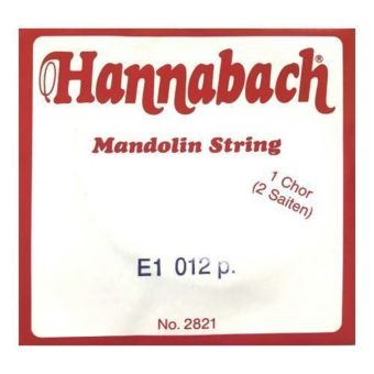 Hannabach struny pro Mandolínu  E .012 2821012