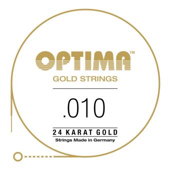 Optima struny pro akustickou kytaru Gold Strings  E1.010 GPS010