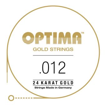 Optima struny pro akustickou kytaru Gold Strings  E1.012 GPS012