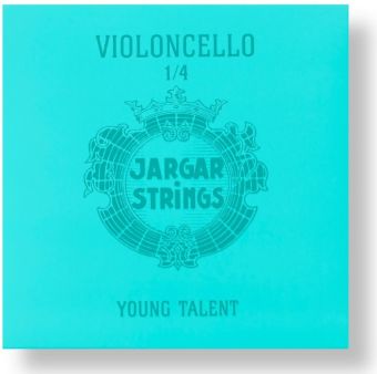 Struny pro Cello YOUNG TALENT - malé menzury  Sada 1/4 medium