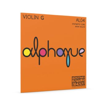 Thomastik struny pro housle ALPHAYUE nylonové jádro  G Synt./Silver AL04