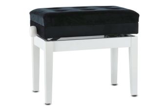 Piano stolička Deluxe Compartment  Bílá, matná JB2