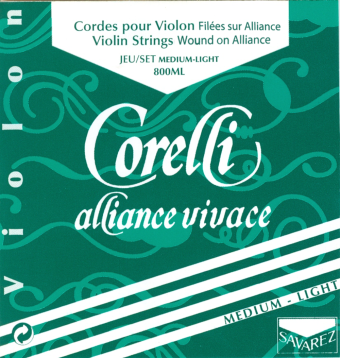 Corelli struny pro housle Alliance  Light 800ML
