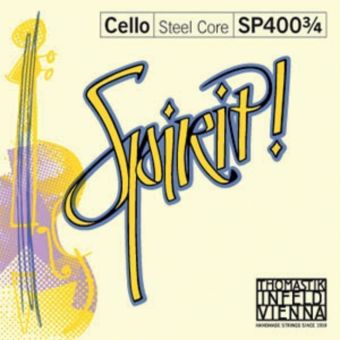 Struny pro Cello Spirit! Fractional - malá velikost  C 3/4 SP44 3/4