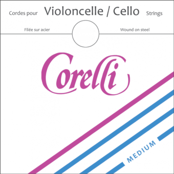 Struny pro Cello Ocel  484