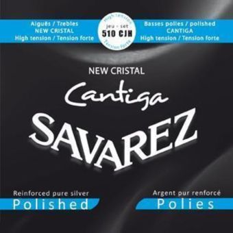 Savarez struny pro klasickou kytaru New Cristal Cantiga  high, broušené 510CJH