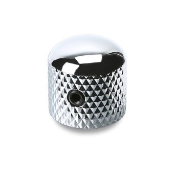 Poti-knoflík Kov  Pochromováno