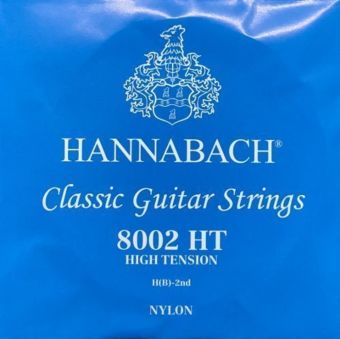 Struna pro klasickou kytaru série 800 High tension Postříbřené  H/B2 8002HT