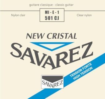 Struny pro Klasickou kytaru Alliance - jednotlivé struny  E1 New Cristal High 501CJ
