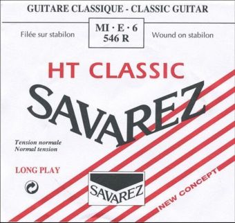 Struny pro Klasickou kytaru Alliance - jednotlivé struny  E6w normal 546R