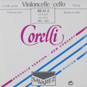Corelli struny pro čelo Ocel  482