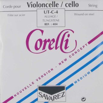 Struny pro Cello Ocel  484