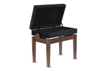 Piano stolička Deluxe Compartment  Ořech mat JB2