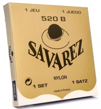 Struny pro Klasickou kytaru Jednotlivé diskant struny  G3 low 523B (white)