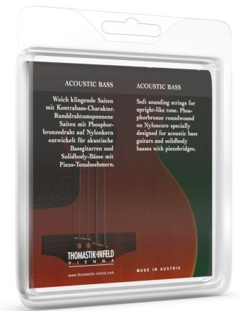 Thomastik struny pro akustický bas Fosforečná bronz Sada 4-String Thomastik struny pro akustický bas Fosforečná bronz Sada 4-String