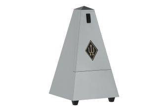 Metronom Pyramidový tvar  Stříbrný světlý mat 855202