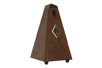 Metronom Pyramidový tvar  Ořech,mat 803M