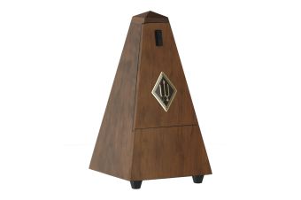 Metronom Pyramidový tvar  Ořech,mat 813M