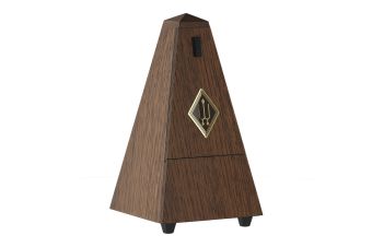 Metronom Pyramidový tvar  Hnědý dub, mat 818