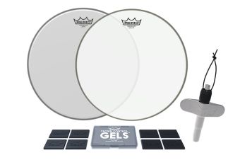 Blána pro bicí Ambassador Bílá, zdrsněná Pack Blána pro bicí Ambassador Bílá, zdrsněná Pack