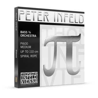 Struny pro kontrabas Peter Infeld  Set medium 3/4 PI600