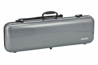 Pouzdro pro housle Air 2.1  Vysoký lesk - stříbrná metalíza