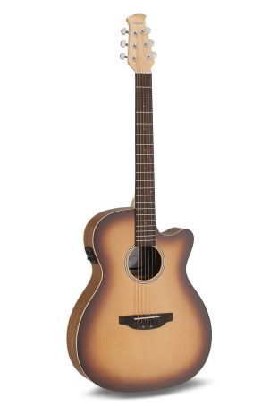 E – akustická kytara  Peach Burst AEO-69-PB