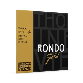 Struny pro Violu Rondo Gold  A Steel/Chrom RG21