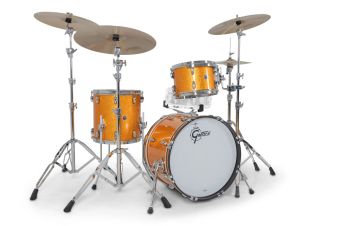 Bicí sada USA Brooklyn Zlatá třpytivá Bicí sada USA Brooklyn Zlatá třpytivá