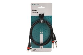 Twin kabel Basic Line  1,5 m / baleno po 5 ks