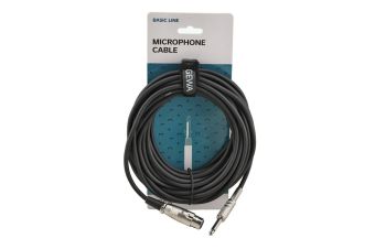 Kabel pro mikrofon Basic Line  9 m/jednotkové balení 5 ks